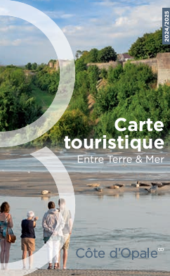 Carte touristique Entre Terre & Mer – Opale&CO